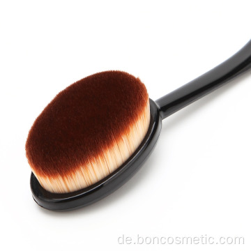 1pcs einzelne ovale Zahnbürste Foundation Make-up Pinsel